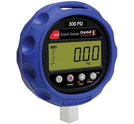 Ametek Crystal m1 Manom&amp;egrave;tre num&amp;eacute;rique, 0 &amp;agrave; 3 Kpsi, cadran de 106.17 mm, CPF femelle, m&amp;eacute;lange polyester/polycarbonate-