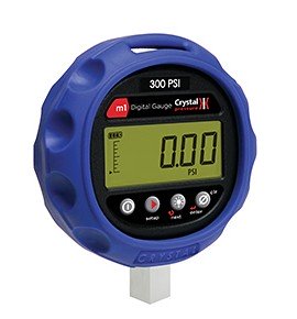 Ametek Crystal m1 Manom&amp;egrave;tre num&amp;eacute;rique, 0 &amp;agrave; 7 Kpsi, cadran de 106.17 mm, CPF femelle, m&amp;eacute;lange polyester/polycarbonate-