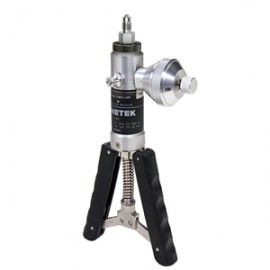 AMETEK Crystal T-975-CPF Pneumatic Pressure Pump Kit with Pneumatic Hand Pump, CPF Hose, and Fittings, -27 inHg to 580 psi (-0.91 to 40 bar)-