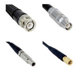 Dakota N-104-0021 4&#039; Transducer Cable, Dual Lemo to Microdot Single-