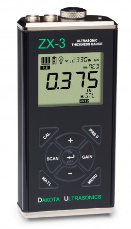 Rental - Dakota Ultrasonics ZX-3 Ultrasonic Thickness Gauge-
