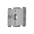 DeFelsko CHBLADE6X1 Replacement Blade for the PosiTest CH ISO cross hatch tester, 0.04"/6 teeth-