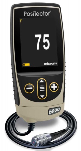 DeFelsko FS3-E PosiTector 6000 FS3 Jaugeur d&#039;&amp;eacute;paisseur de rev&amp;ecirc;tement avanc&amp;eacute;, sonde ferreuse s&amp;eacute;par&amp;eacute;e-