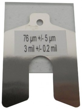 DeFelsko SPGZEROKIT PosiTector Glass Plate and Shim Kit-