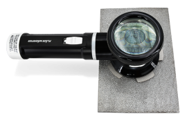 DeFelsko SRCMAG Illuminated Magnifier for surface roughness comparators, 5x-