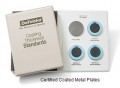 DeFelsko STDS4 Certified Coated Metal Plate for Standard Coating Thickness Gauge-