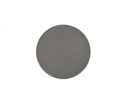 DeFelsko STDZALM Plaque m&amp;eacute;tallique ronde en aluminium avec &amp;eacute;poxy, s&amp;eacute;rie S-