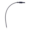 Dent LD SKTSPBLK Replacement Unterminated Voltage Lead for the ElitePro Series, Black, 10&quot;-