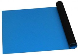 DESCO 66095 Rouleau de tapis Statfree T2, 1.22 x 12.19 m, bleu-