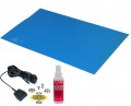 DESCO 66424 Statfree T2 Mat, 0.06 x 24 x 36&amp;quot;, blue-