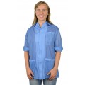 DESCO 74300 Statshield Smock, extra small, blue-