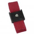 DESCO 09035 Economy Adjustable Elastic Single-Wire Wrist Strap, 4 mm snap-