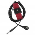 DESCO 09039 Economy Adjustable Elastic Single-Wire Wrist Strap Kit, 6&#039; coil cord-