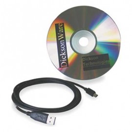 Dickson A016 Logiciel anglais &amp;amp; c&amp;acirc;ble s&amp;eacute;rie-