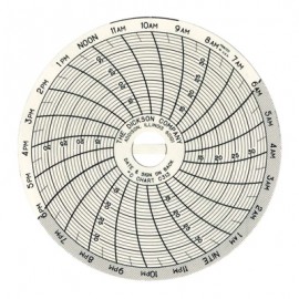 Dickson C313 Diagramme d&#039;enregistrement, 3&amp;quot;, 24 hres., 10 &amp;agrave; 35&amp;deg;C, bo&amp;icirc;te de 60-