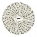 Dickson C316 Replacement Charts, 3&quot;, 7 day, 25 to 50&amp;deg;C, Box of 60-