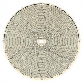 Dickson C456 Replacement Charts, 8", 24h, 0 to 200PSI, Box of 60-