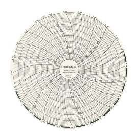 Dickson C672 24-Hour Charts for 6&amp;quot; Chart Recorders, 0 to 200, 60-Pack-