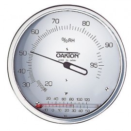 Digi-Sense 03313-70 Thermo-hygrom&amp;egrave;tre avec thermom&amp;egrave;tre en verre, 20 &amp;agrave; 99% HR, -20 &amp;agrave; 48.89&amp;deg;C-