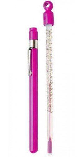 Digi-Sense 08008-03 Pocket Liquid-in-Glass Thermometer with Closed Case, 0 to 220&amp;deg;F-