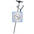 Digi-Sense 08080-80 Stainless-Steel Bimetal Pocket Thermometer, -100 to 40&amp;deg;C, 2&amp;deg;C Division-