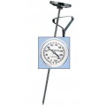 Digi-Sense 08080-82 Stainless-Steel Bimetal Pocket Thermometer, -10 to 110&amp;deg;C, 1&amp;deg;C Division-