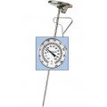 Digi-Sense 08080-99 Stainless-Steel Bimetal Pocket Thermometer, 0 to 550&amp;deg;F, 5&amp;deg;F Division-