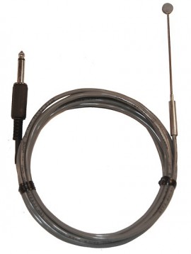 Digi-Sense 08491-09 Stainless-Steel Surface Thermistor, 3.63&quot; L, 10&#039; Flat Lead-