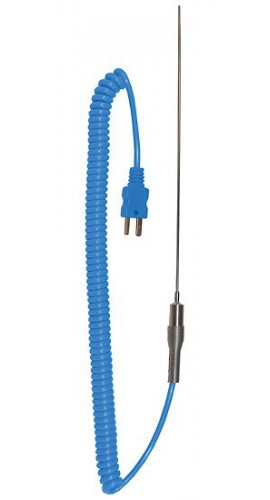 Digi-Sense 08505-63 Type-T Standard Probe with Mini Connector, 0.063&quot; Diameter, -328 to 650&amp;deg;F-