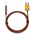Digi-Sense 08505-96 Type-K Needle Microprobe with Mini Connector, 0.75&quot;, 0.02&quot; Diameter-