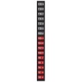 Digi-Sense 09035-55 Reversible 16-Point Vertical Temperature Label, 90 to 120&amp;deg;F-