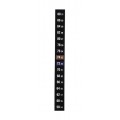 Digi-Sense 09037-19 Reversible 16-Point Vertical Temperature Label, 26 to 56&amp;deg;F-