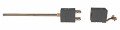 Digi-Sense 18520-55 Type-J Thermocouple Probe with quick disconnector, 0.125&amp;quot; dia, inconel-
