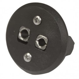 Digi-Sense 18527-24 Connecteur de thermocouple standard pour montage sur panneau, type j, rond-