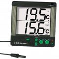 Digi-Sense 90000-37 Traceable Big-Digit 4-Alarm Digital Thermometer with Calibration, Celsius, -50 to 70&amp;deg;C-