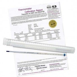 Digi-Sense 90300-23 Thermom&amp;egrave;tre &amp;agrave; liquide en verre calibr&amp;eacute;, -1 &amp;agrave; 201&amp;deg;C, immersion totale-