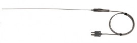 Digi-Sense 93630-20 Type-J Hi-Temperature Probe, Mini Connector, 0.0625&quot; Diameter, Exposed-