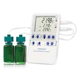 Digi-Sense 94460-09 Traceable Excursion-Trac Data Logging Thermometer with 2 Bottle Probes, -58 to 158&amp;deg;F-