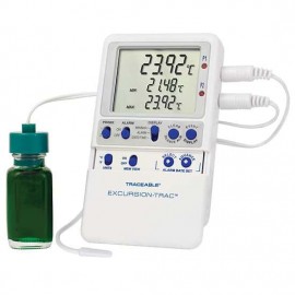 Digi-Sense 94460-18 Traceable Excursion-Trac Thermometer with 1 bottle/1 bullet probe-