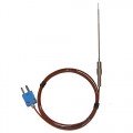 Digi-Sense WD-08113-60 Low-Mass Straight-Shaft Surface Thermocouple Probe, Type T-
