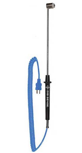 Digi-Sense WD-08500-63 Sonde &amp;agrave; thermocouple de surface compacte, type T, 90&amp;deg;-