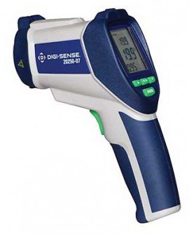 Digi-Sense WD-20250-07 Infrared Thermometer with NIST Traceable Calibration Certificate, 30:1-
