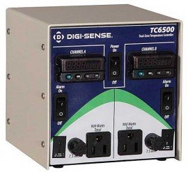 Digi-Sense WD-36225-73 TC6500 2-Zone Thermocouple Temperature Controller, Type T, 120VAC-
