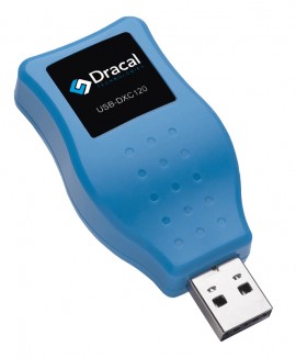 Dracal VCP-DXC120 Small Carbon Dioxide (CO&lt;sub&gt;2&lt;/sub&gt;) Sensor, 400 to 10,000 ppm-