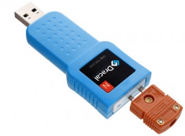 Dracal VCP-TMC100n-CAL Adaptateur de temp&amp;eacute;rature USB pour thermocouples, 0.112&amp;deg;F, Type N-