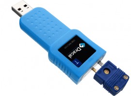 Dracal VCP-TMC100t-CAL Adaptateur de temp&amp;eacute;rature USB pour thermocouples, 0.112&amp;deg;F, Type T-