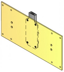 Dranetz DIN-HDPQ-SP DIN Rail Mount for HDPQ-SP Power Quality Analyzers-