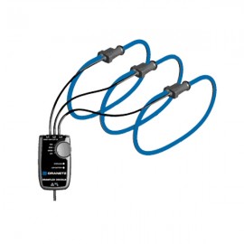 Dranetz DRANFLEX3003XLB24 Sonde flexible XL triphas&amp;eacute;e pour &amp;eacute;quipement PQ portable, 30/300/3000 A, 61 cm-