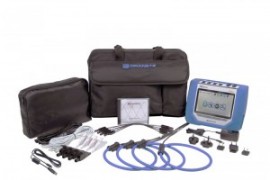 Dranetz HDPQ-X4AFLEX3KPKG Xplorer 400 Plus Power Quality Analyzer 30/300/3000 A FLEX Package, 3-Phase CT and 1-Phase CT-