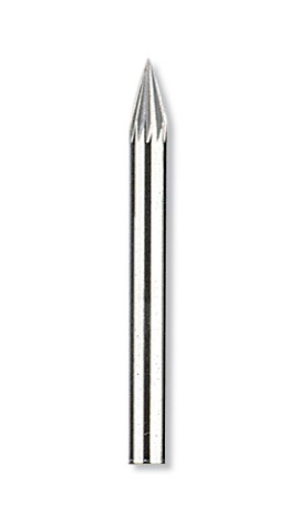 Dremel 5009909 9909 Tungsten Carbide Carving Bit, &amp;frac18;&amp;quot;, pointed shape-